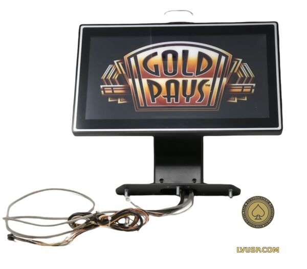 Aristocrat Helix Gold Pays video topper assembly